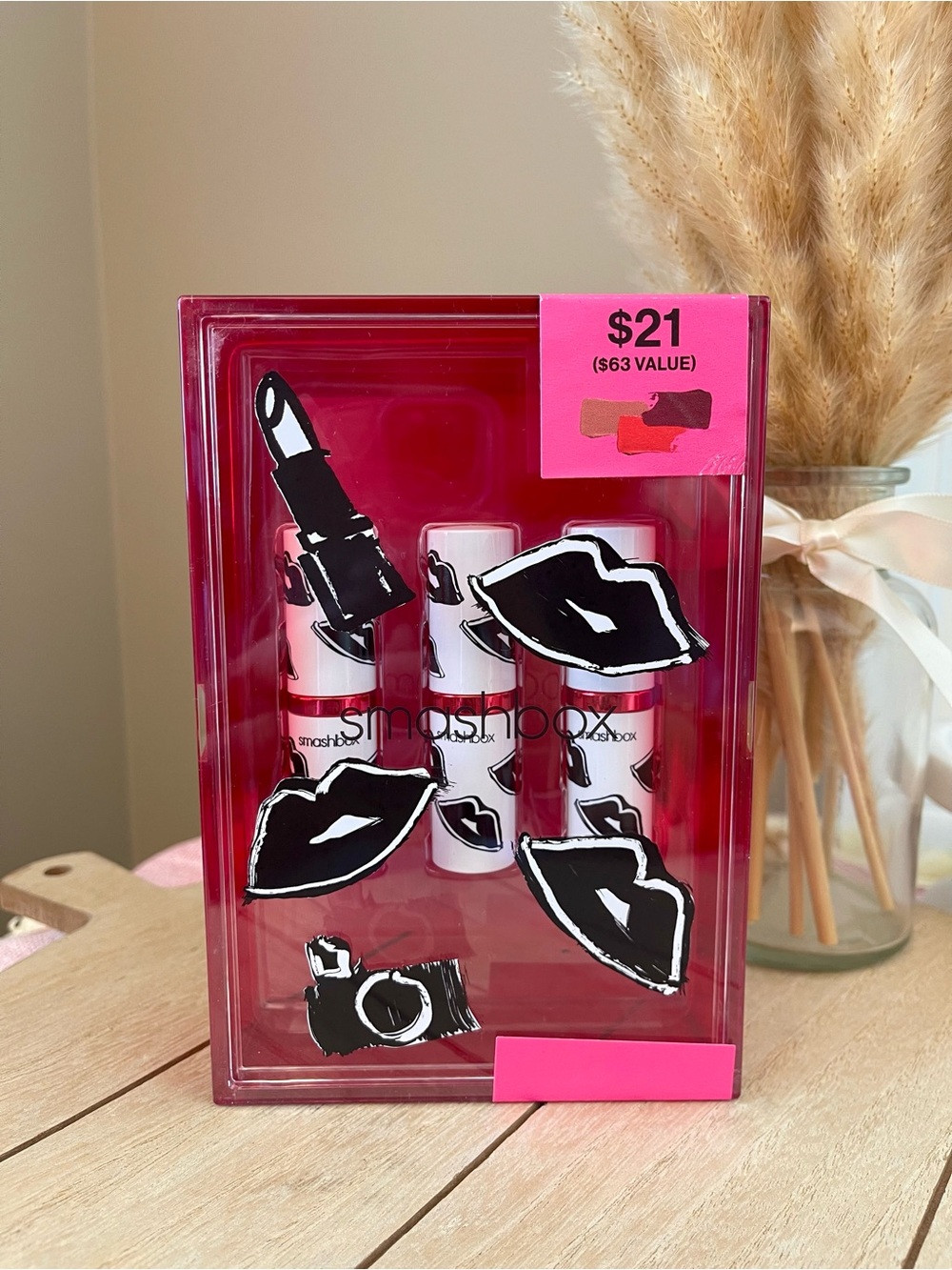 Smashbox Be Legendary Lipstick Trio – 3 Full Size - New & BNIB (Brand New in Box
